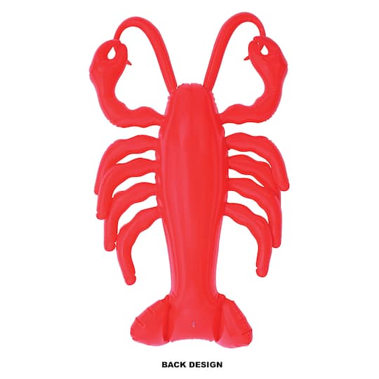 Beistle 22" Red Inflatable Crawfish